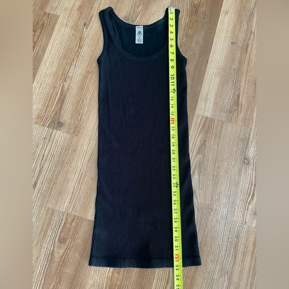 Mono B Effortless Seamless MIDI Dress Black Size S - Picture 6 of 6